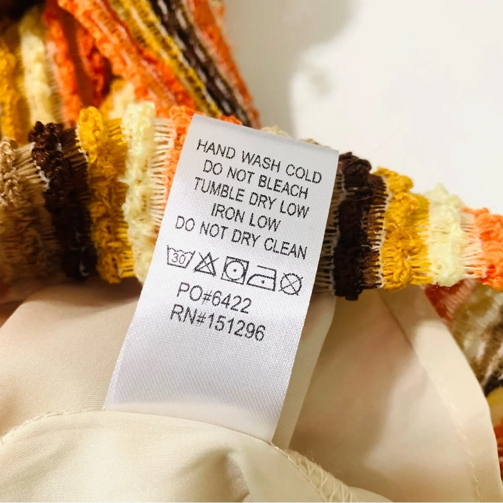 Romper Halter Top 
The Sang Multi Color Striped Size Medium Cut Out Mid-Section - Picture 4 of 8